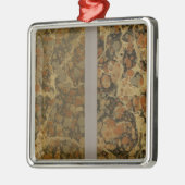 地理的エクササイズ メタルオーナメント (左)