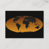 地理的プロファイルカード 名刺 (裏面)