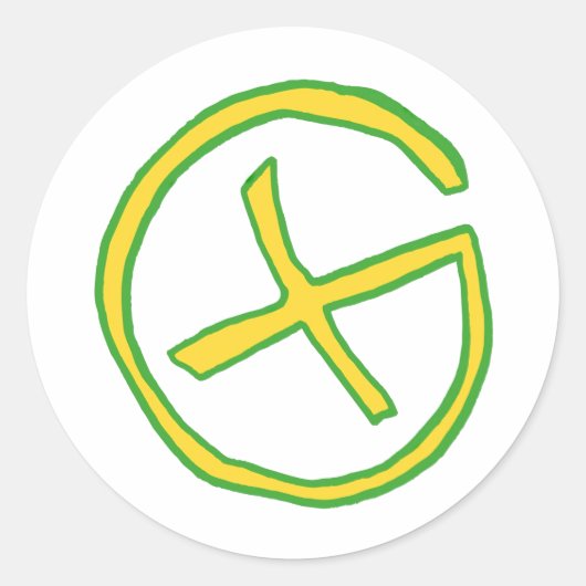 地痛 ラウンドシール (正面)