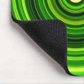 地磁気緑曼荼羅 マウスパッド (コーナー)