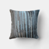 地色数々ののストライプ クッション (裏面)