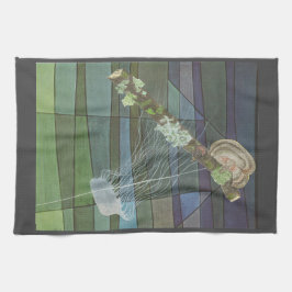 地衣くらげ- キッチンタオル