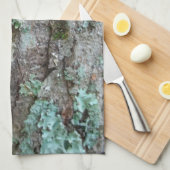 地衣の吠え声 キッチンタオル (四つ折り)