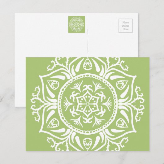 地衣曼荼羅 ポストカード (正面/裏面)