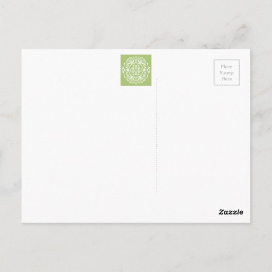 地衣曼荼羅 ポストカード (裏面)