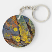 地衣被覆岩 キーホルダー (裏面)