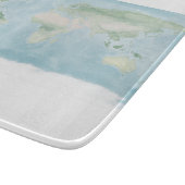 地表の探検家地図 カッティングボード (角)