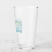 地表の探検家地図 タンブラーグラス (左)