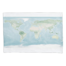 地表の探検家地図 枕カバー