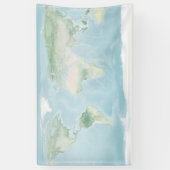 地表の探検家地図 横断幕 (縦)