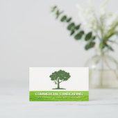 地裁木 | グラス 名刺 (スタンド正面)