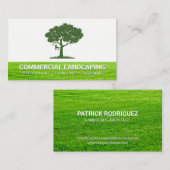 地裁木 | グラス 名刺 (正面/裏面)