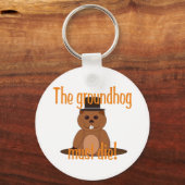 地豚は死ななければならない！ キーホルダー (正面)