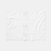 地買域環境保護・動物福祉 フリースブランケット (正面(横))