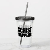 地質の発生 – 地質学 アクリルタンブラー (裏面)