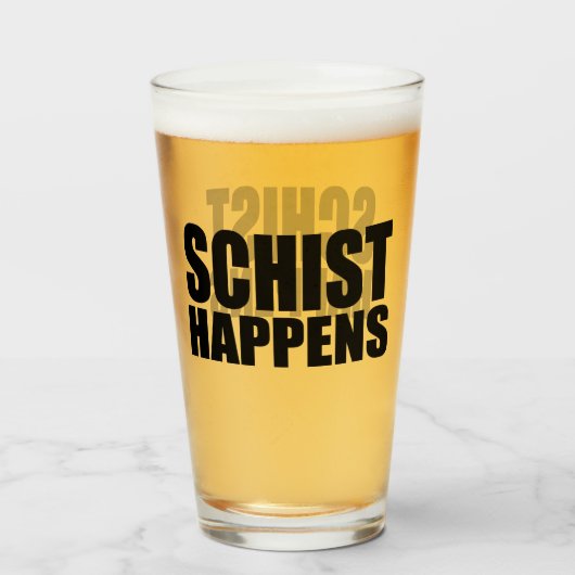 地質の発生 – 地質学 タンブラーグラス (ドリンク正面)