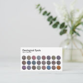 地質スポット – 真珠 名刺 (スタンド正面)