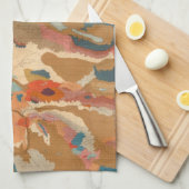 地質ネバダのプラトー キッチンタオル (四つ折り)