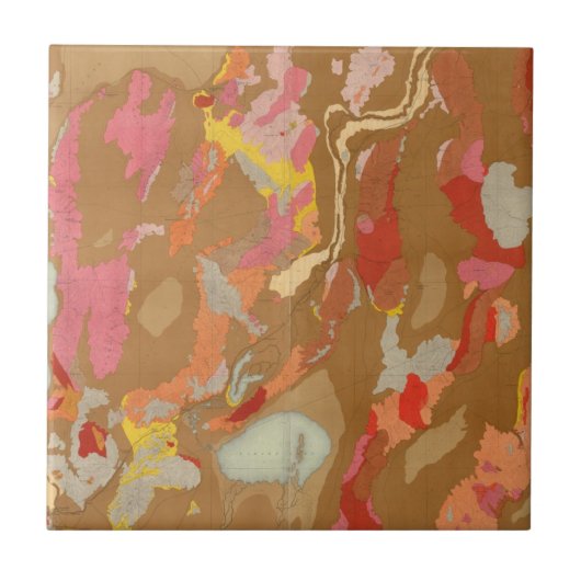 地質ネバダ盆地 タイル (正面)