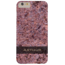 地質ピンクロックテクスチャフォト iPhone 16ケース