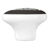 地質ホワイト花崗岩ロックテクスチャ セラミックノブ (側面)