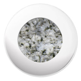 地質ホワイト花崗岩ロックテクスチャ セラミックノブ