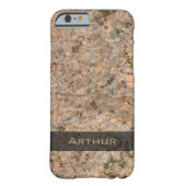 地質ロックテクスチャ写真 Case-Mate iPhoneケース (裏面)