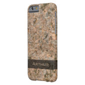 地質ロックテクスチャ写真 Case-Mate iPhoneケース (裏面左)