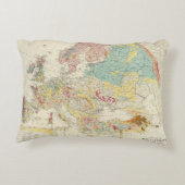地質地図ヨーロッパ アクセントクッション (裏面)