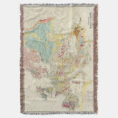 地質地図ヨーロッパ スローブランケット (正面縦)