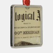 地質地図書のとびら メタルオーナメント (右)