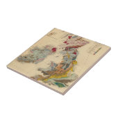 地質地図、イギリス諸島 タイル (側面)