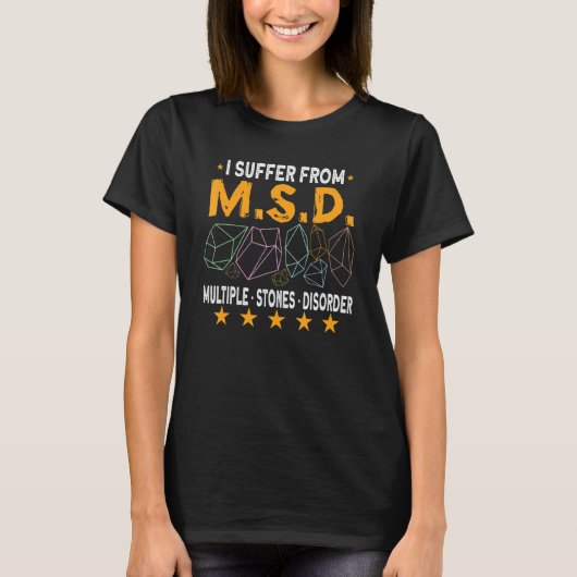 地質地質地質学者ストーンロック狩りアゲートハンター Tシャツ (正面)