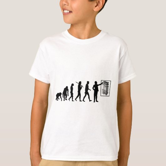 地質地質学者の地質学の進化Rockhound Tシャツ (正面)