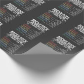 地質学おもしろい岩の形成ユーモア地質学者 ラッピングペーパー (角)