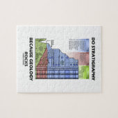 地質学がグランドキャニオンを揺するので層位学をして下さい ジグソーパズル (横)