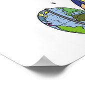 地質学のジョーク ポスター (角)