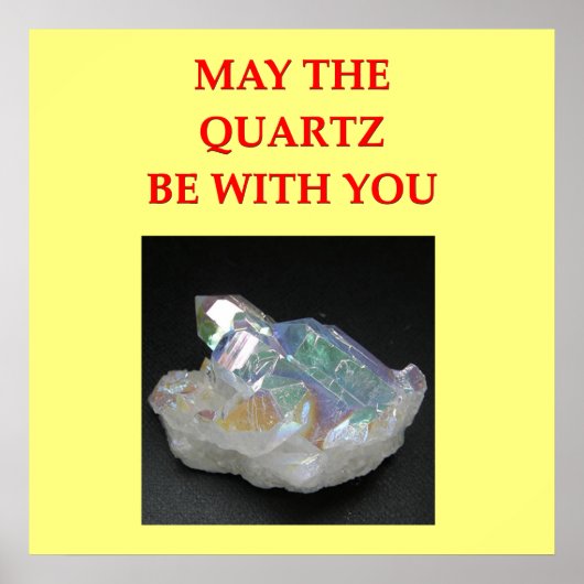 地質学のジョーク ポスター (正面)