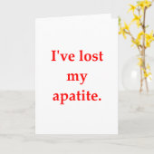 地質学の冗談 カード (黄色い花)