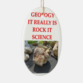 地質学の冗談 セラミックオーナメント (右)