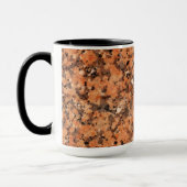 地質学の名前のオレンジ石の質 マグカップ (左)