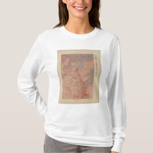 地質学の地図、イエローストーンの国民の部品、ワイオミング2 Tシャツ