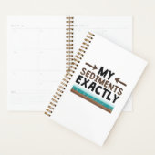 地質学の堆積物 プランナー手帳 (ディスプレー)