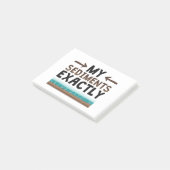 地質学の堆積物 ポストイット (アングル)