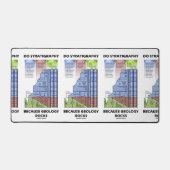地質学の岩グランドキャニオンのために層序を行う デスクマット (正面)