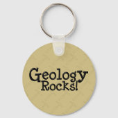 地質学の岩！ キーホルダー (正面)