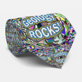 地質学の岩!タイ ネクタイ (ロール)