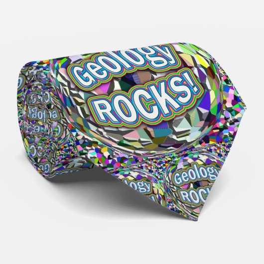 地質学の岩！タイ ネクタイ (ロール)