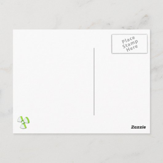 地質学の岩！ ポストカード (裏面)