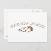 地質学の岩! ポストカード (正面/裏面)